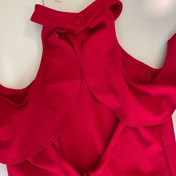 Lulus dress Your Time Red Off-the-Shoulder Bodycon - Picture 11 of 11